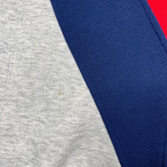 VINTAGE Adidas Jacket Mens 2XL XXL Grey Full Zip Fleece Performance 80s - Picture 3 of 16